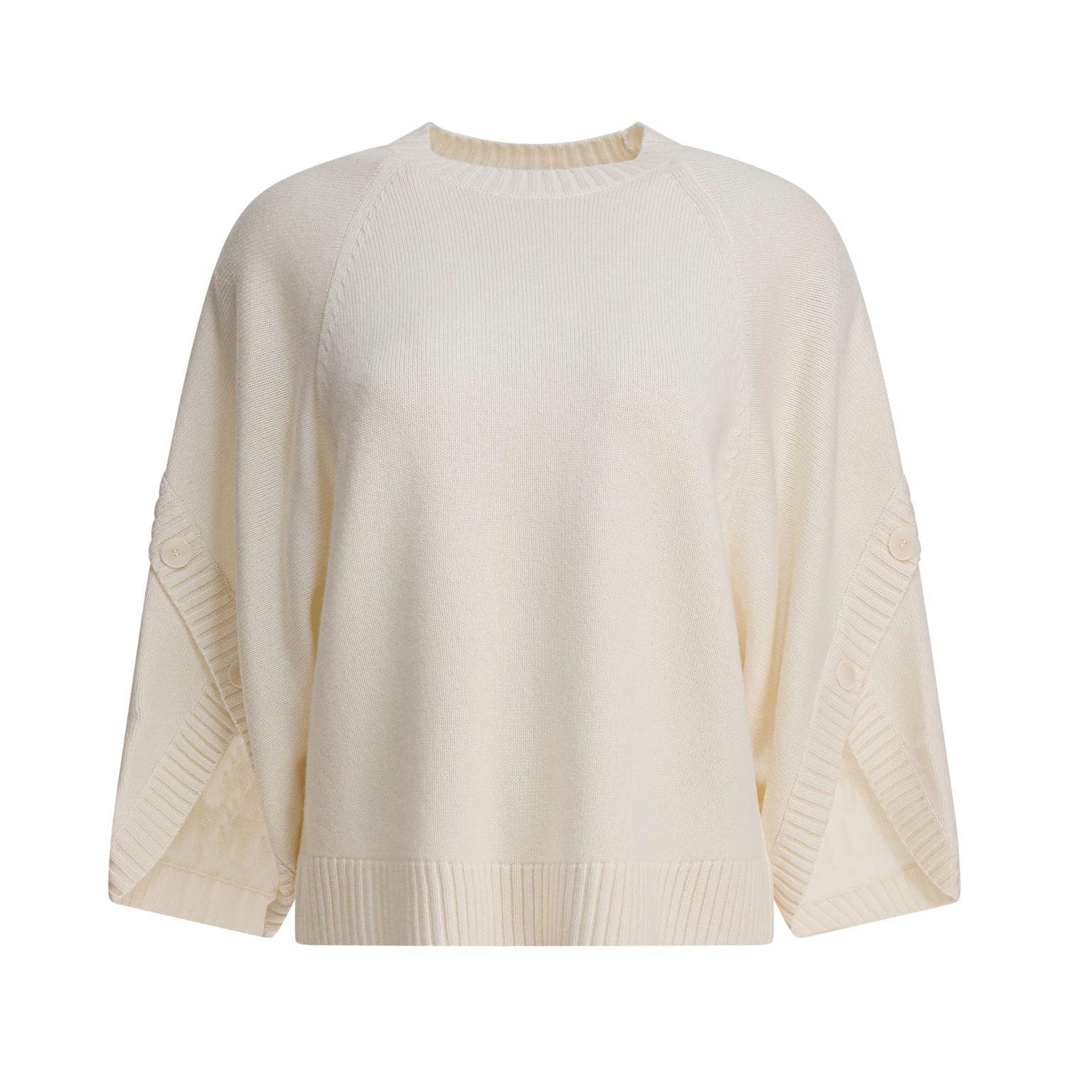 Wool and cashmere over sweater