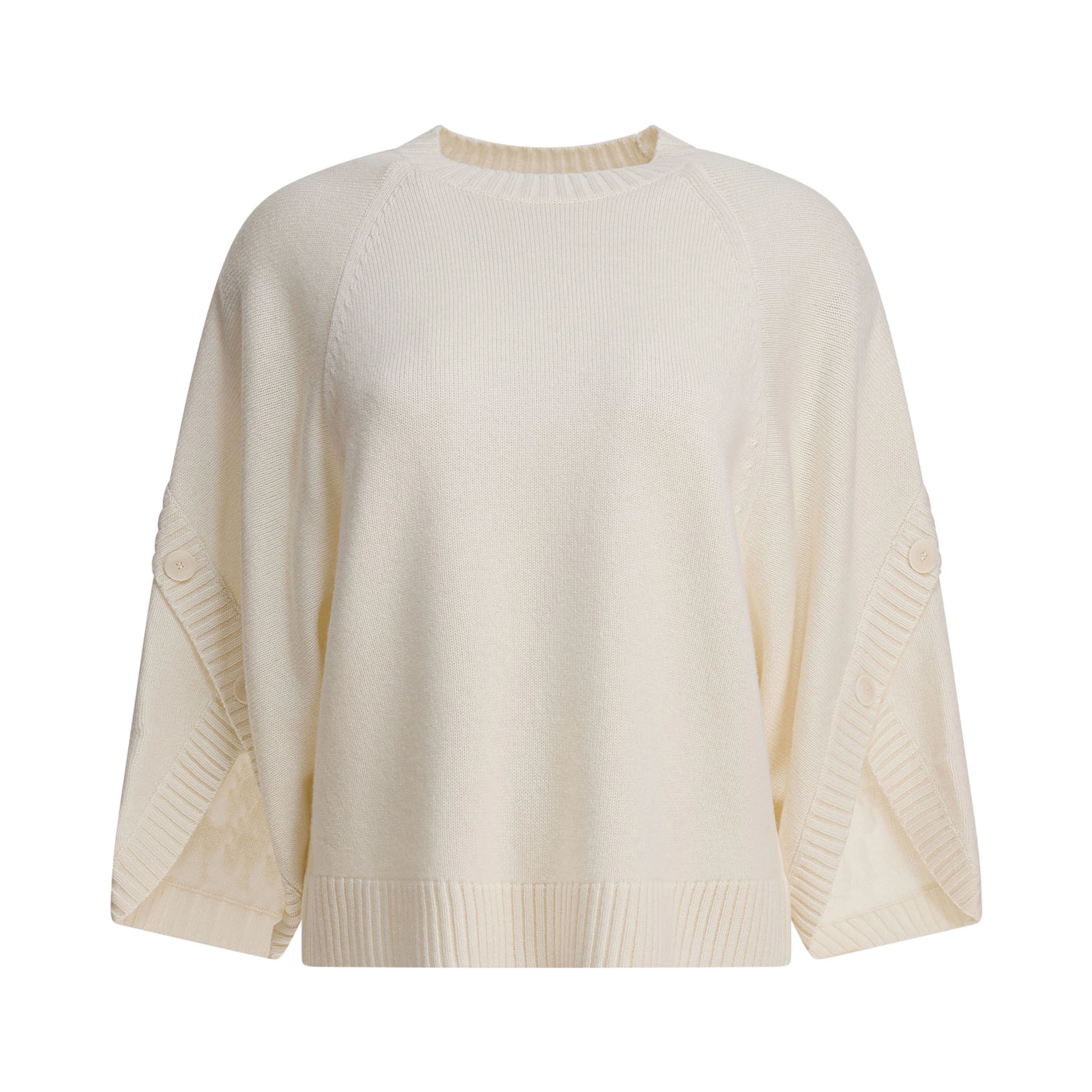Wool and cashmere over sweater