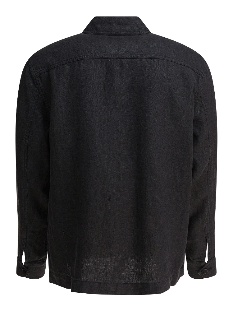 Linen work jacket alternative