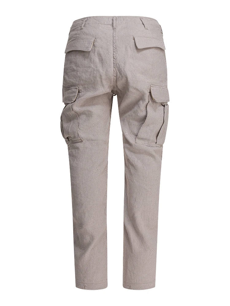 Linen-blend cargo pants alternative