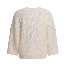 Wool and cashmere over sweater