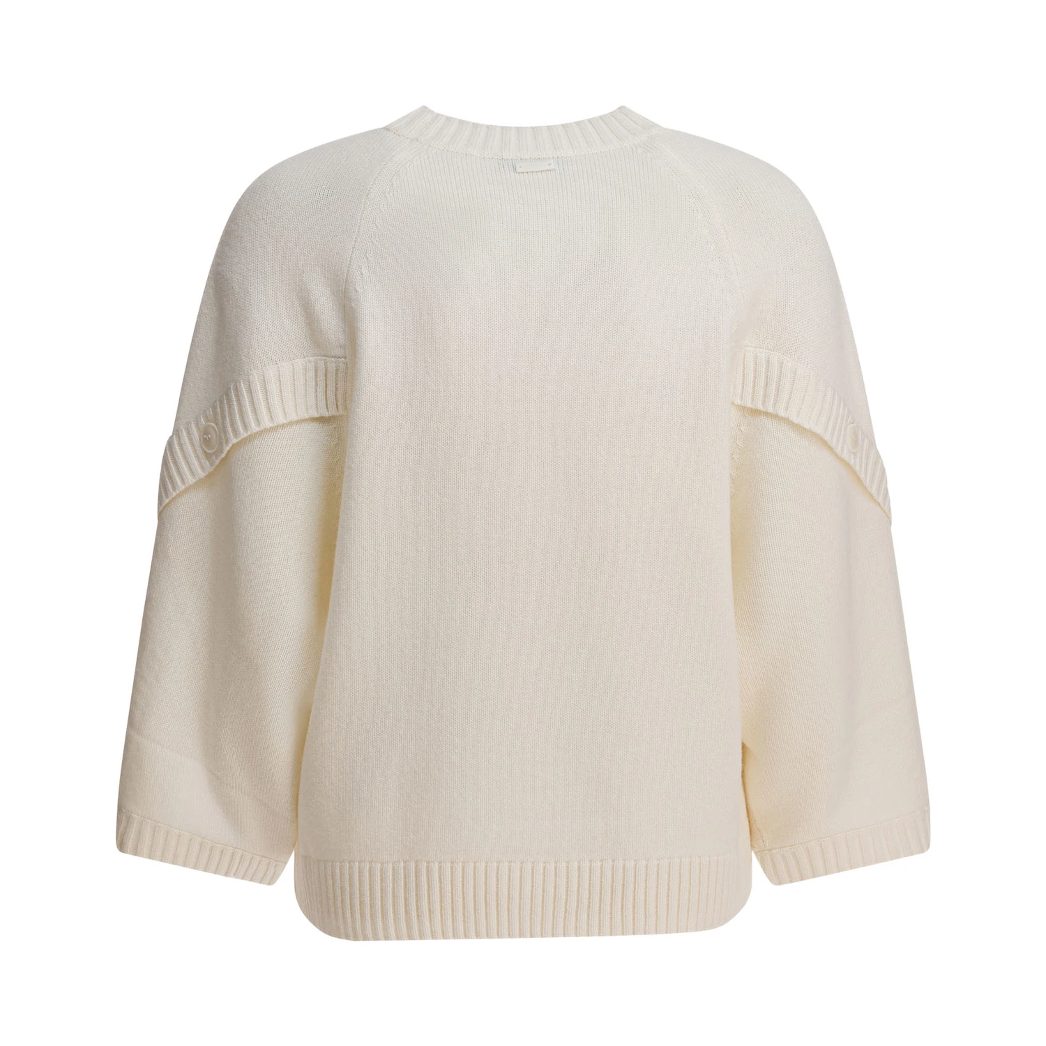 Wool and cashmere over sweater