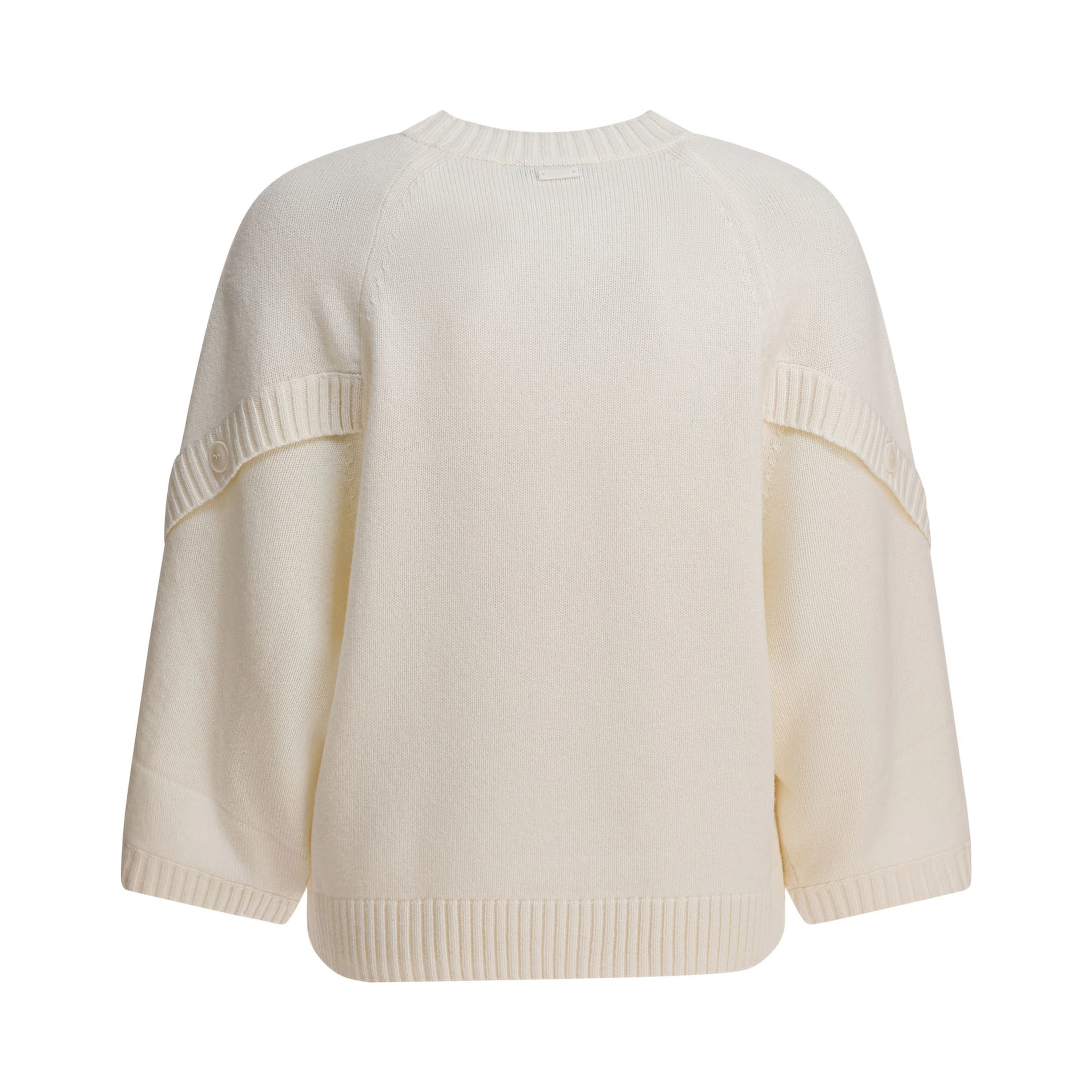 Wool and cashmere over sweater