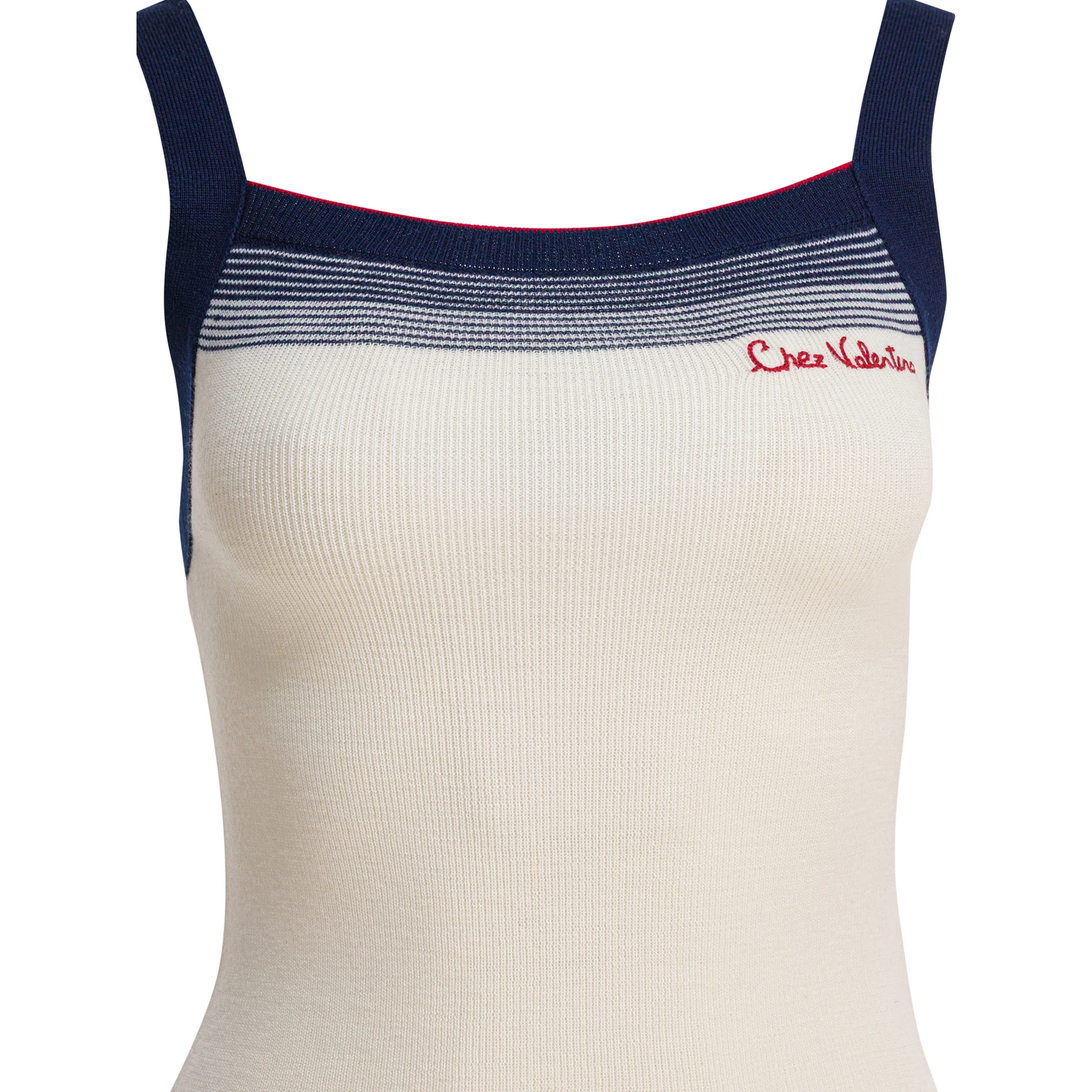 Virgin wool tank top