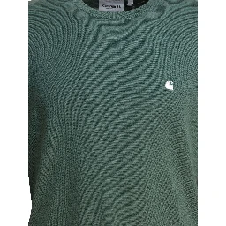 Crew-neck sweater with logo