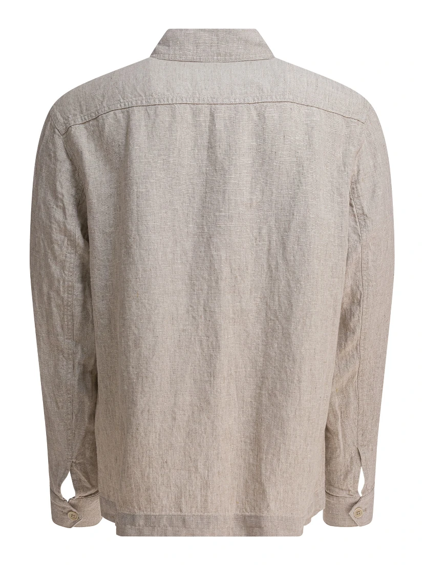Linen work jacket