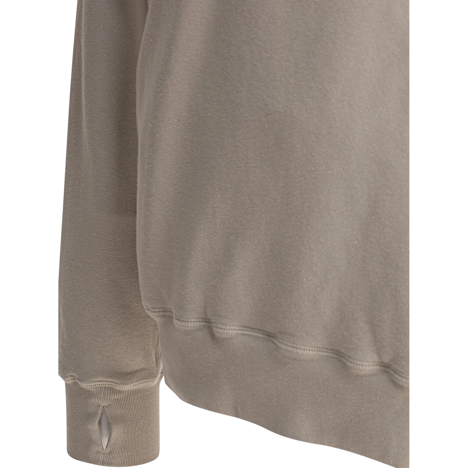 Cotton crewneck sweatshirt