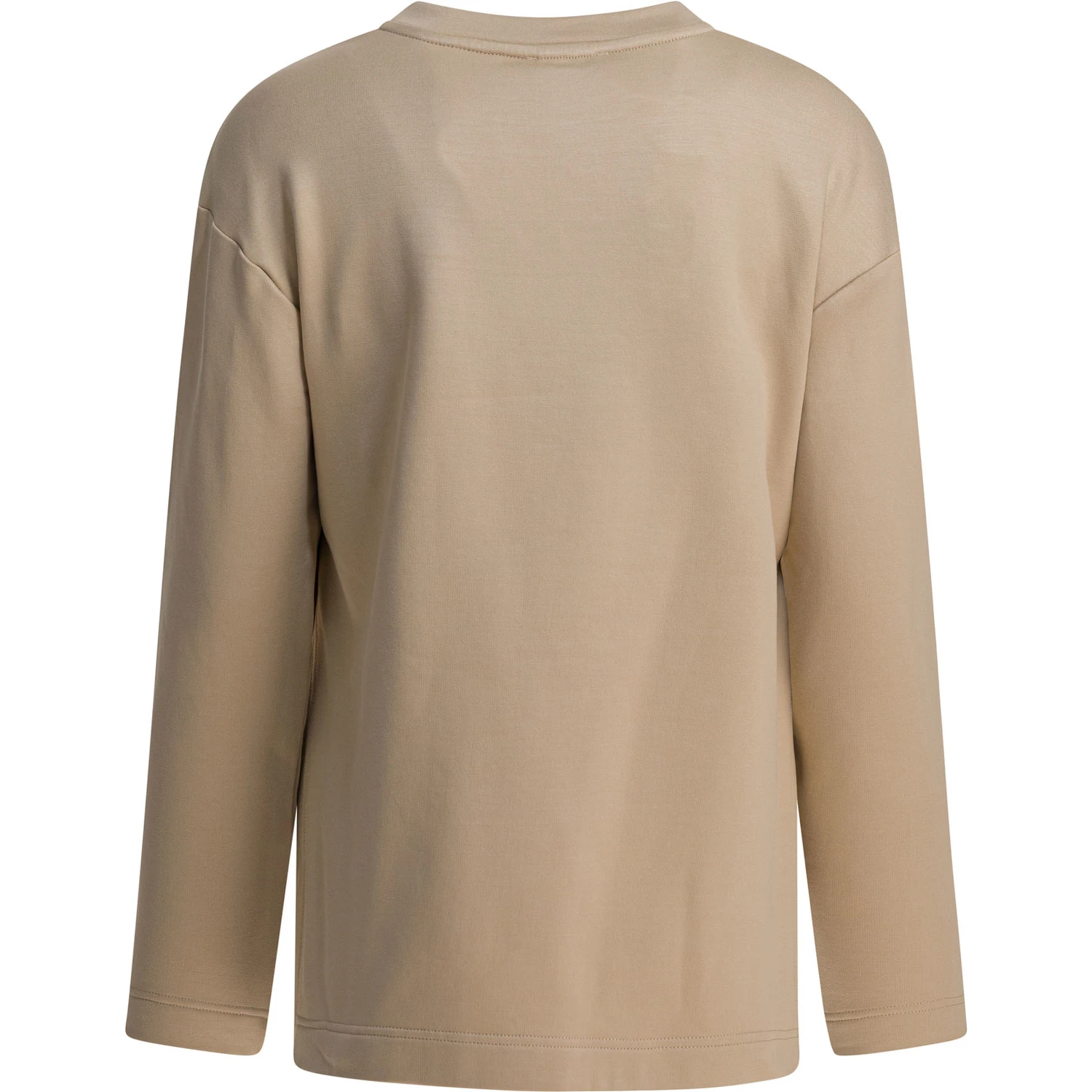 Silk and cotton sweatshirt