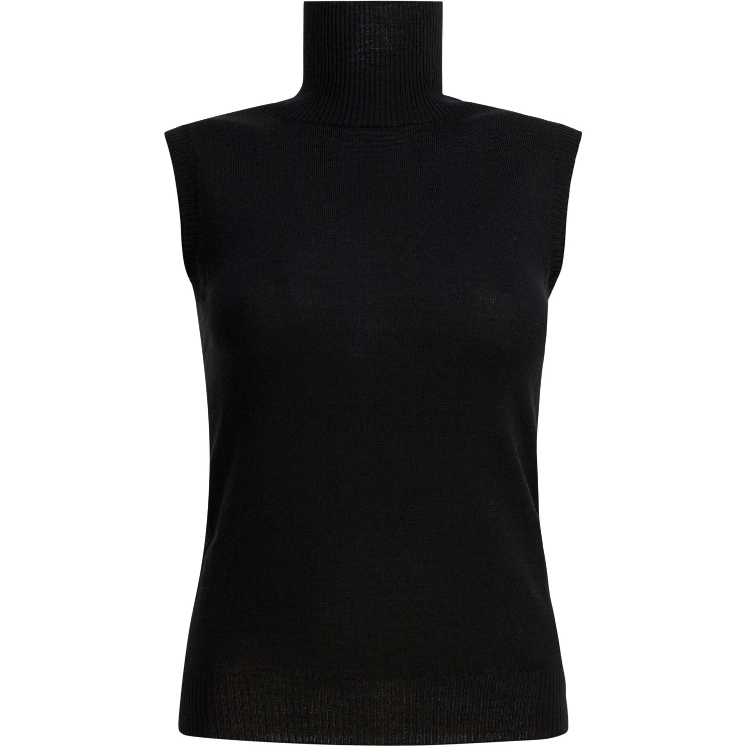 Mock neck sleeveless