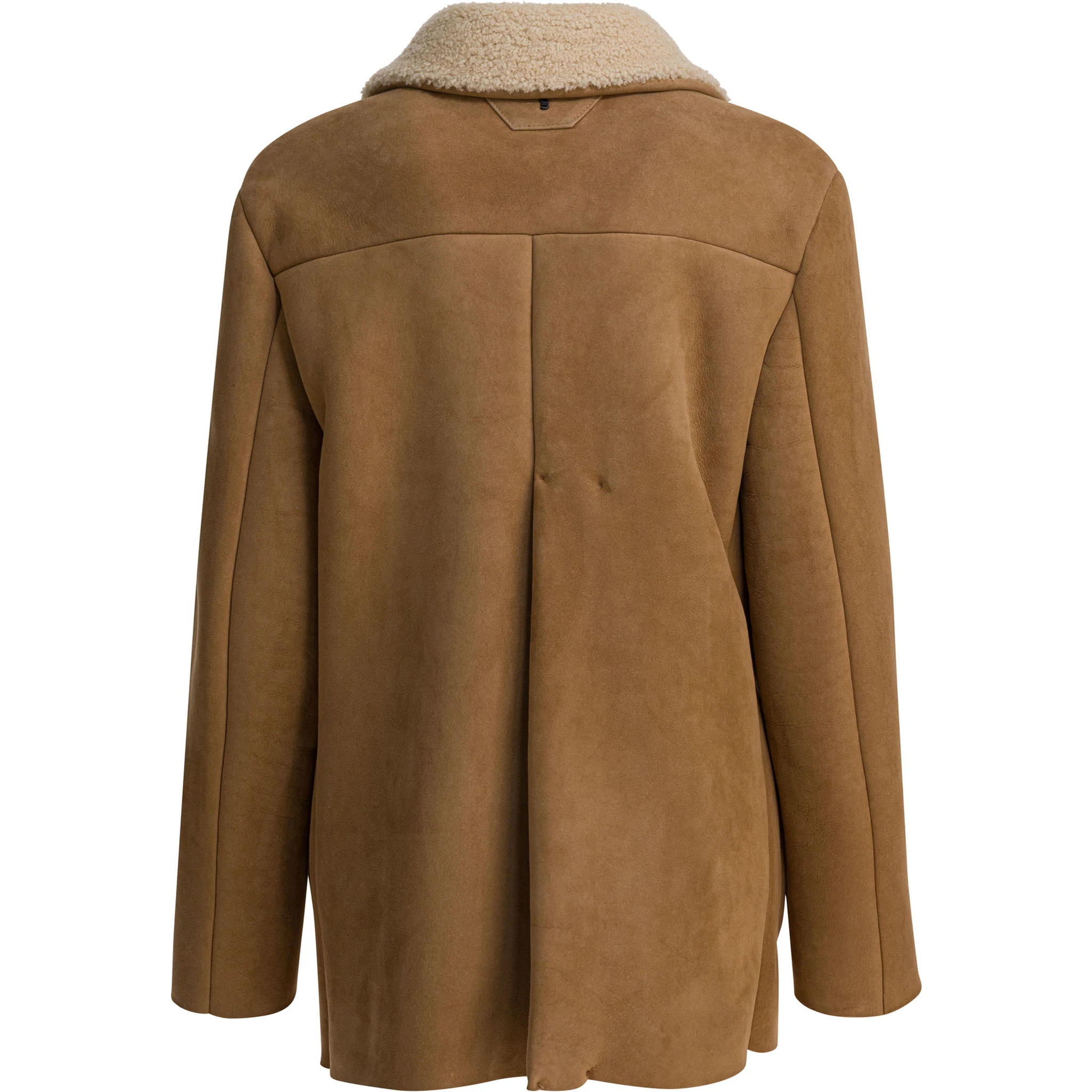 Balzer shearling suede leather jacket