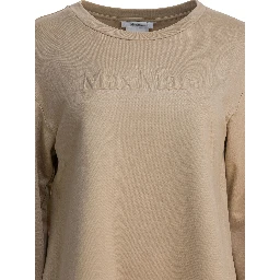 Silk and cotton sweatshirt