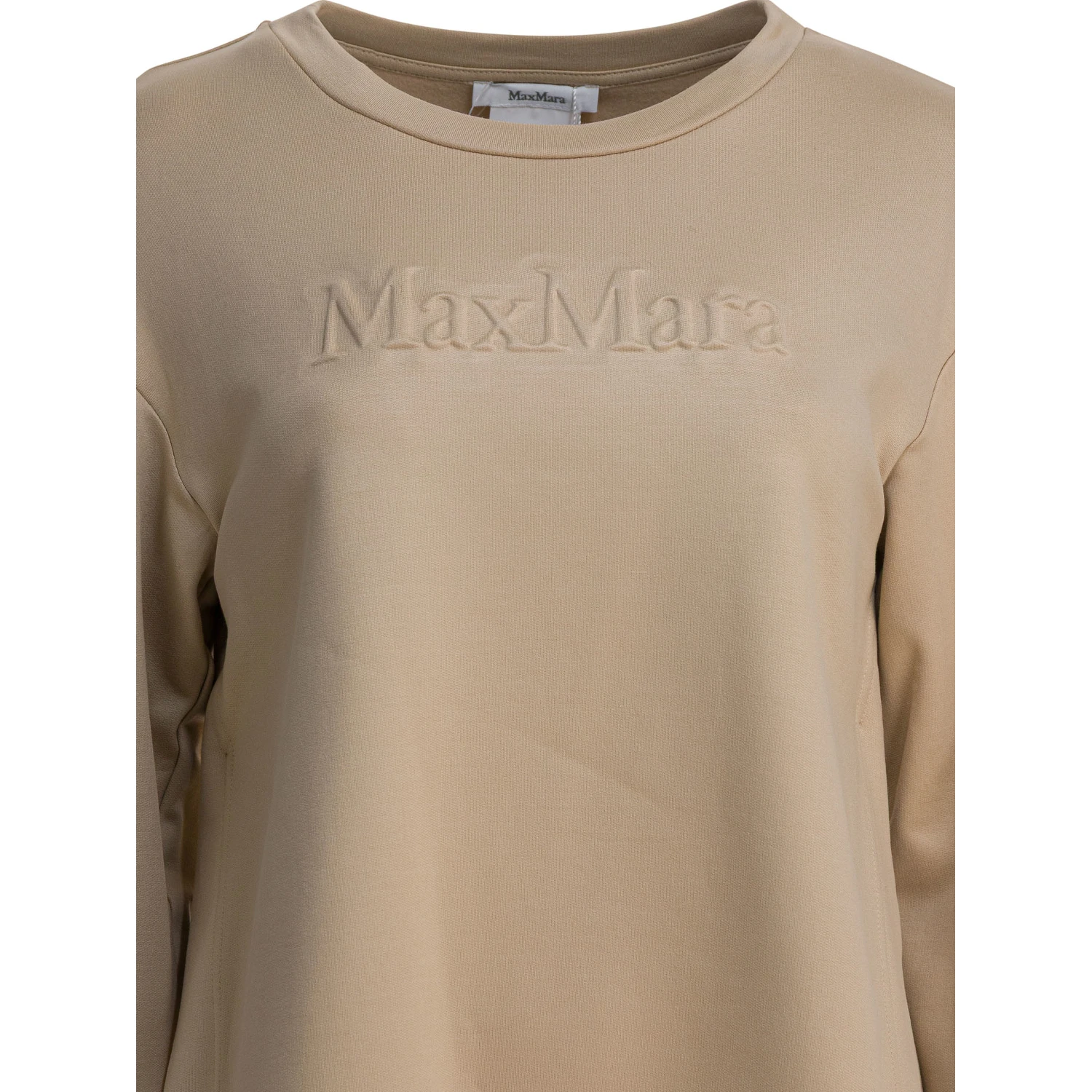 Silk and cotton sweatshirt