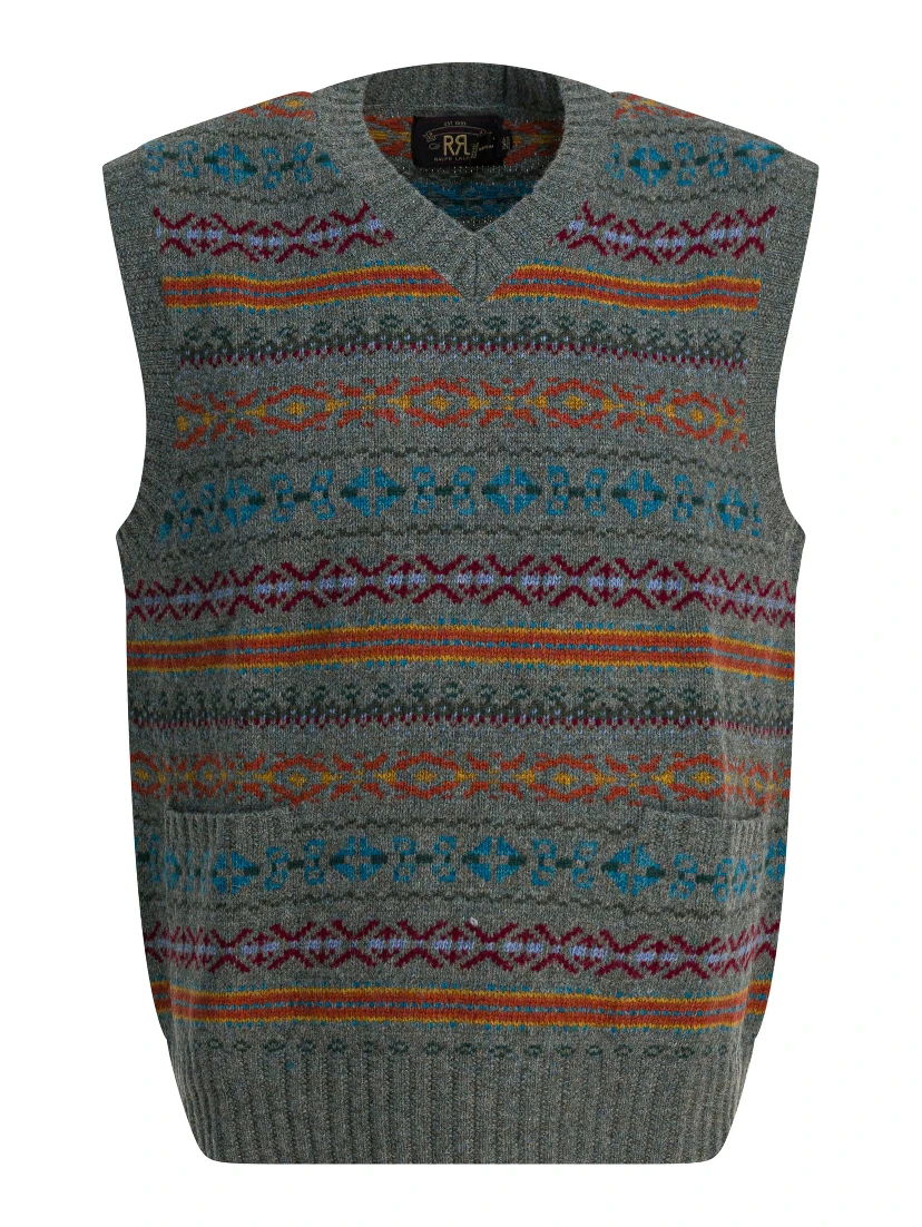 Fair Isle Wool Vest