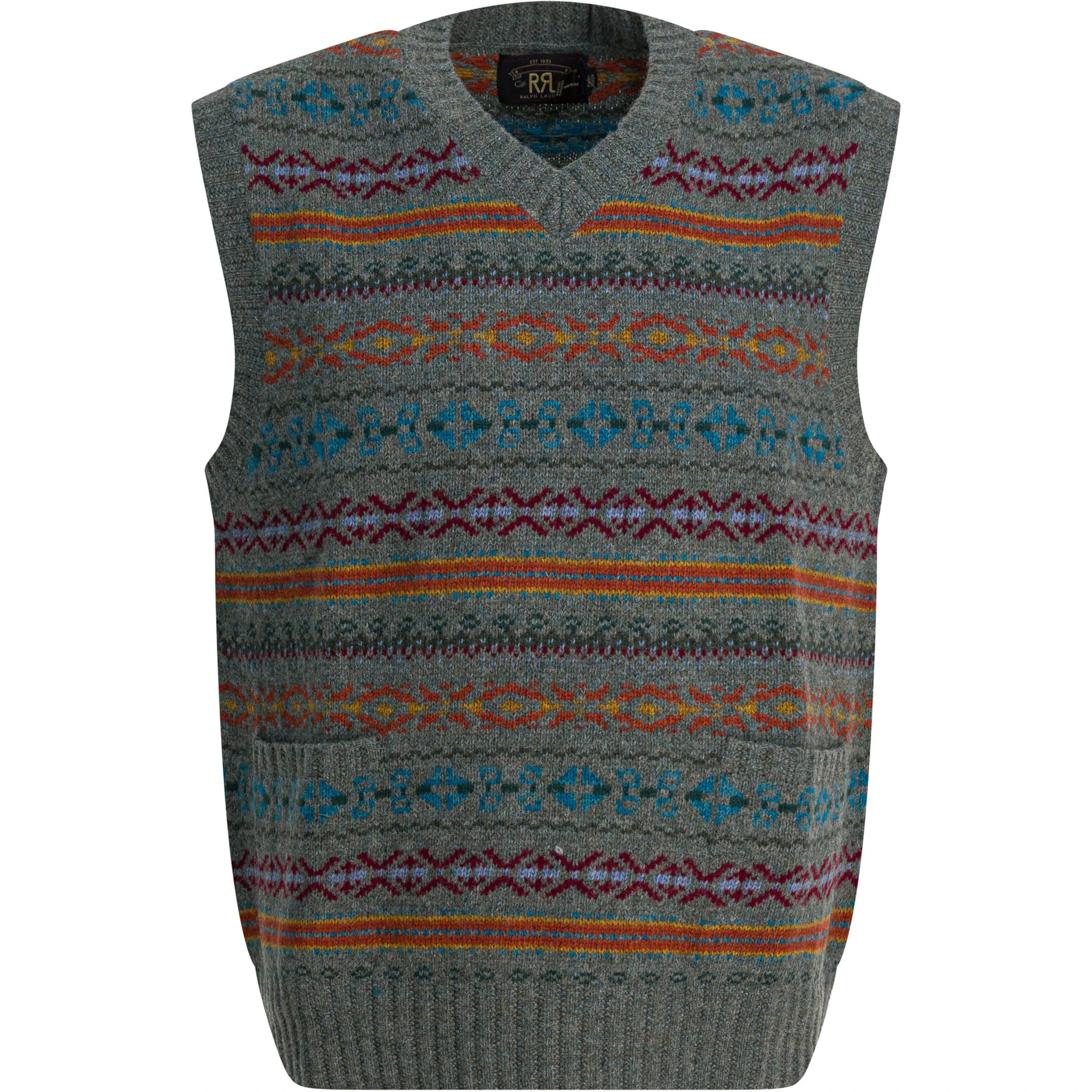 Fair Isle Wool Vest