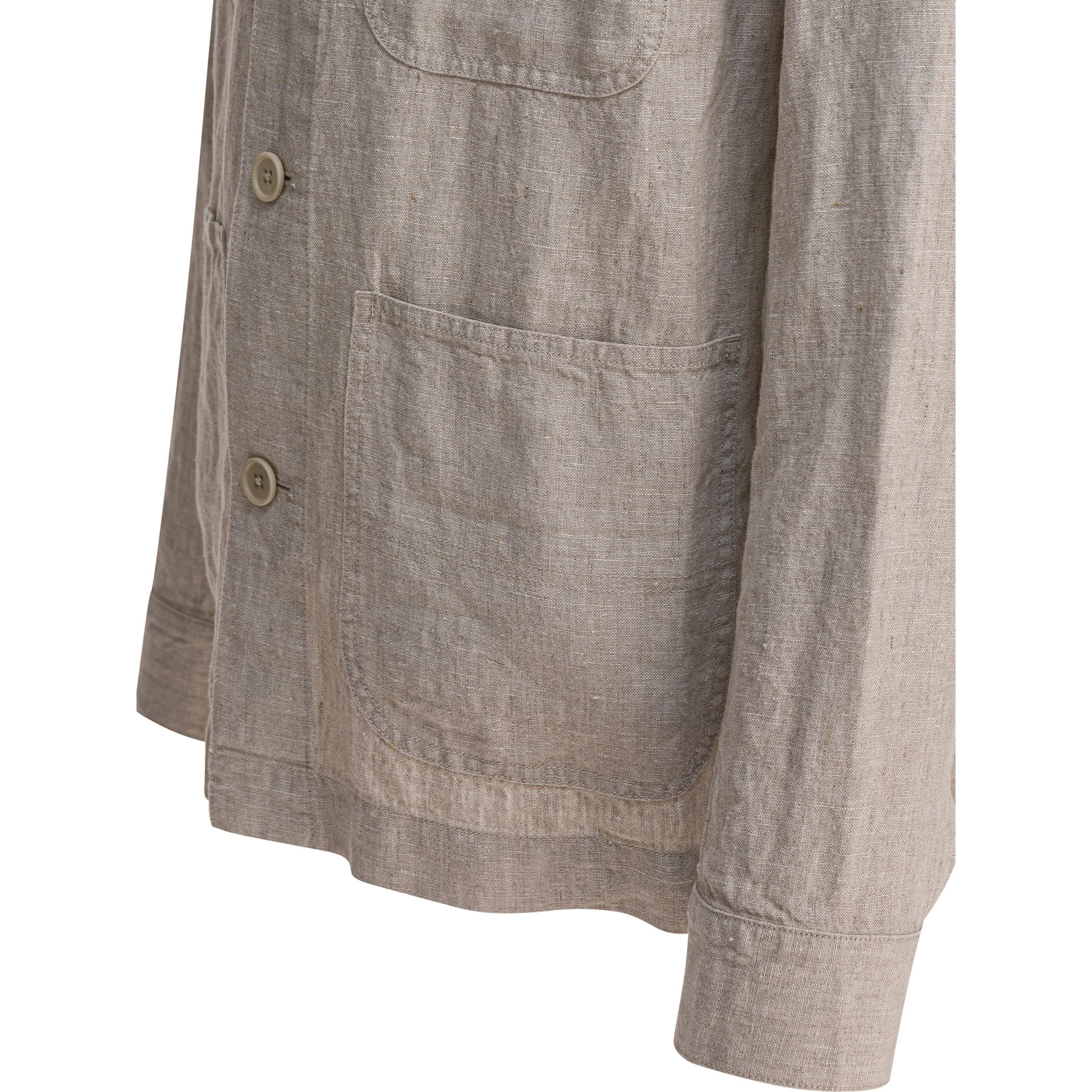 Linen work jacket