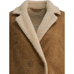 Balzer shearling suede leather jacket