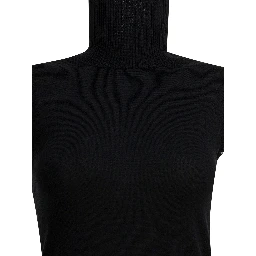 Mock neck sleeveless