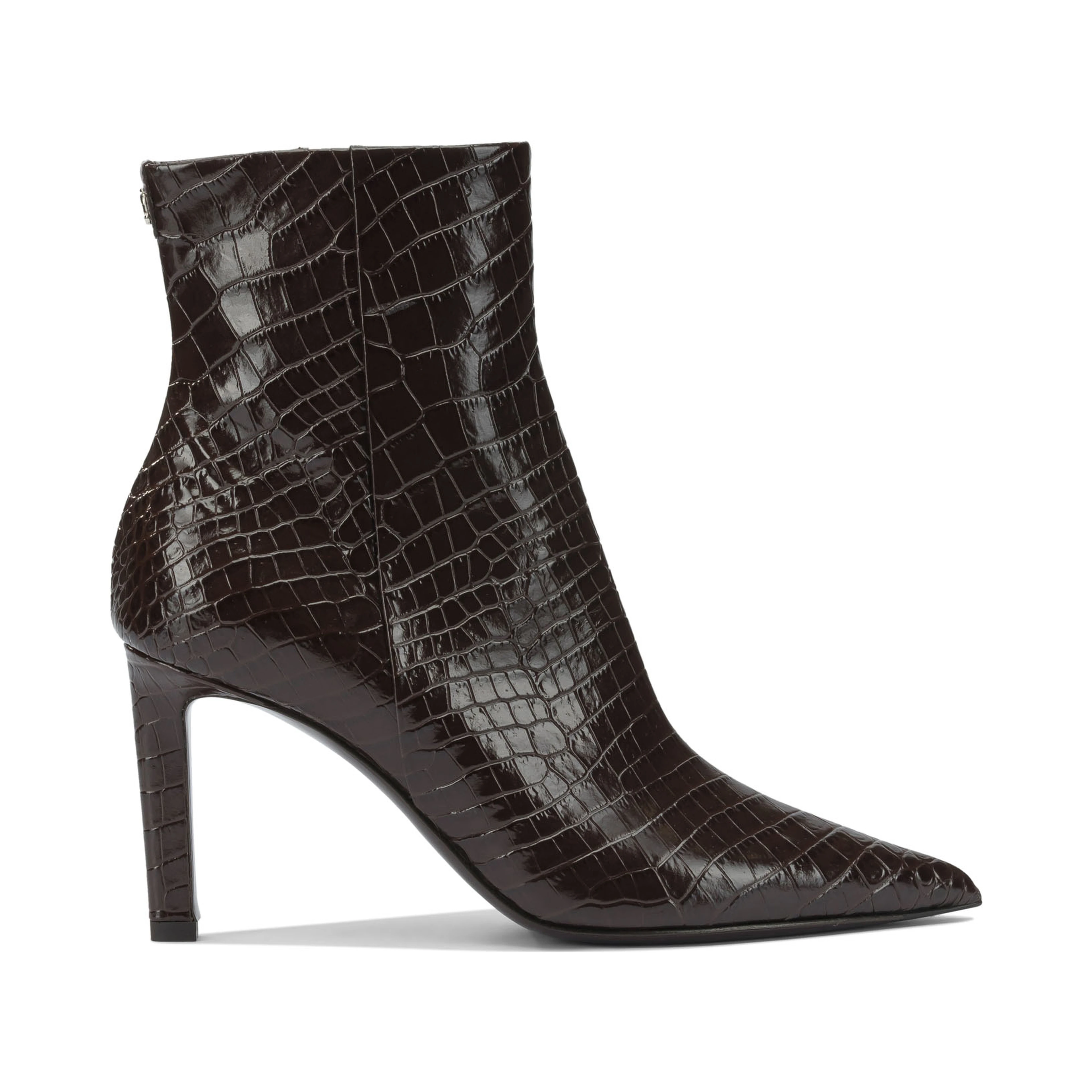"Frankie" zippered ankle boots 85mm