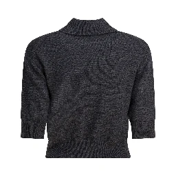 "Givenchy Paris 1952" Wool polo shirt