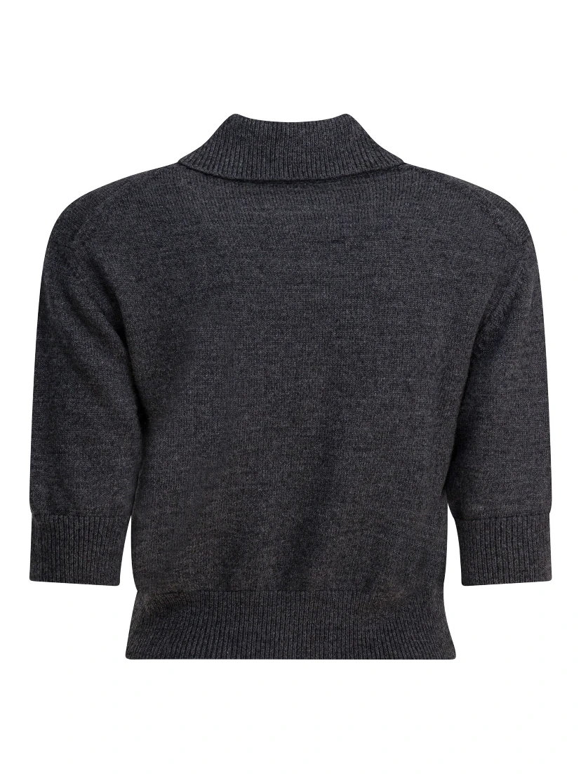 "Givenchy Paris 1952" Wool polo shirt