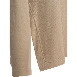 Silk and cotton sweatshirt