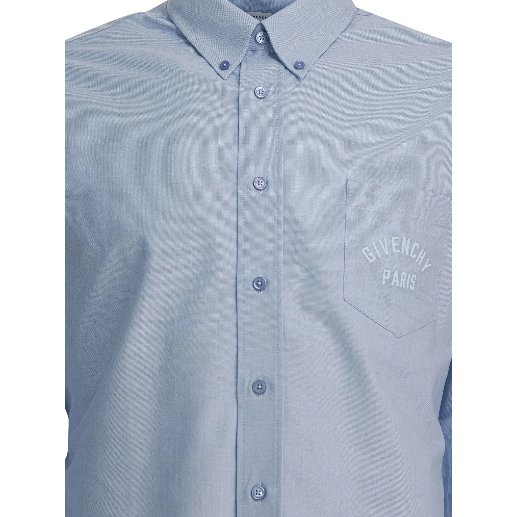 Cotton shirt with logo