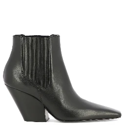 "Love" ankle boots