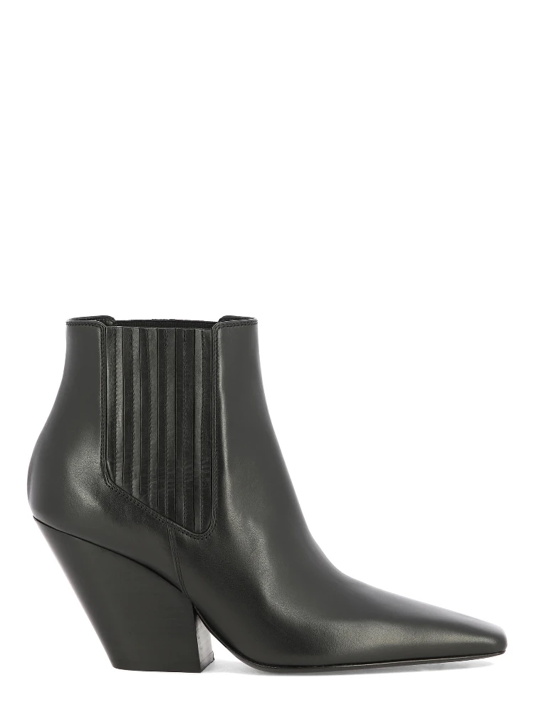 "Love" ankle boots