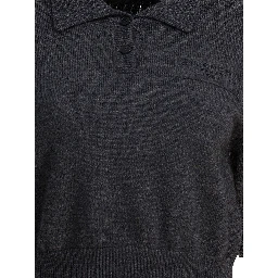 "Givenchy Paris 1952" Wool polo shirt