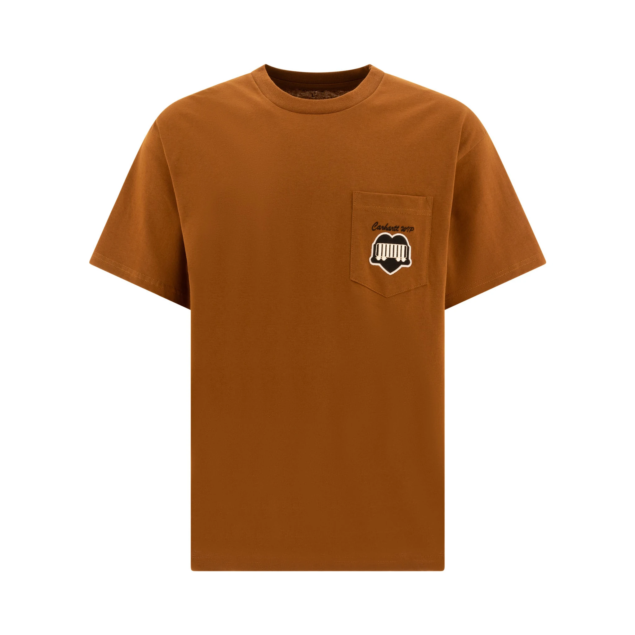 "Heart Train Pocket" t-shirt