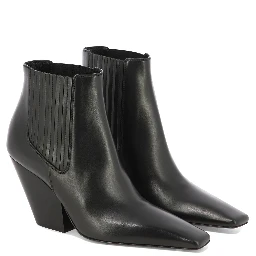 "Love" ankle boots