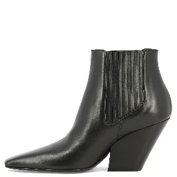 "Love" ankle boots