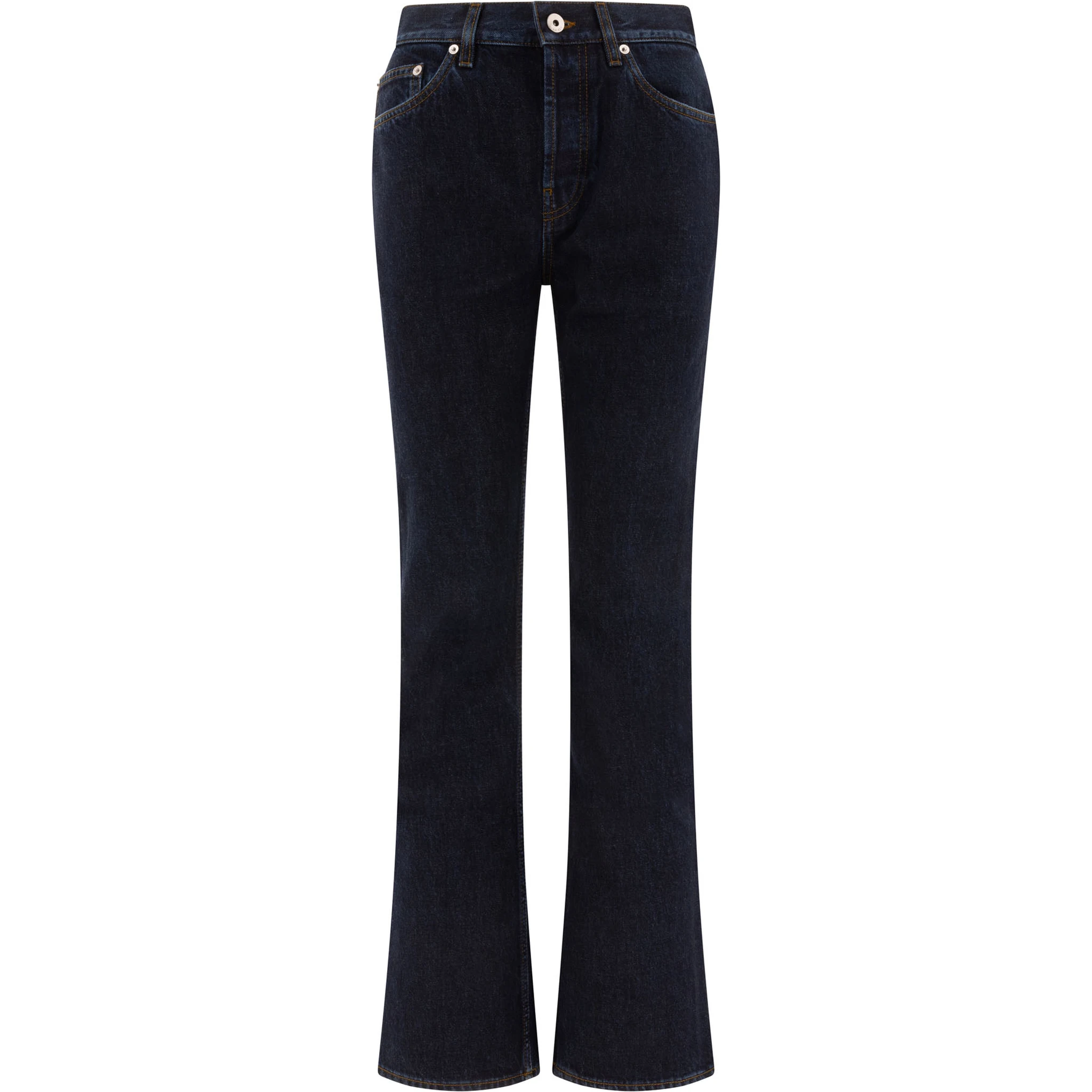 High rise bootcut jeans