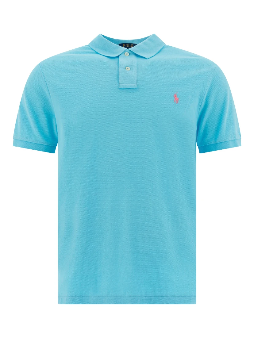 Pique polo shirt