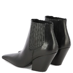 "Love" ankle boots