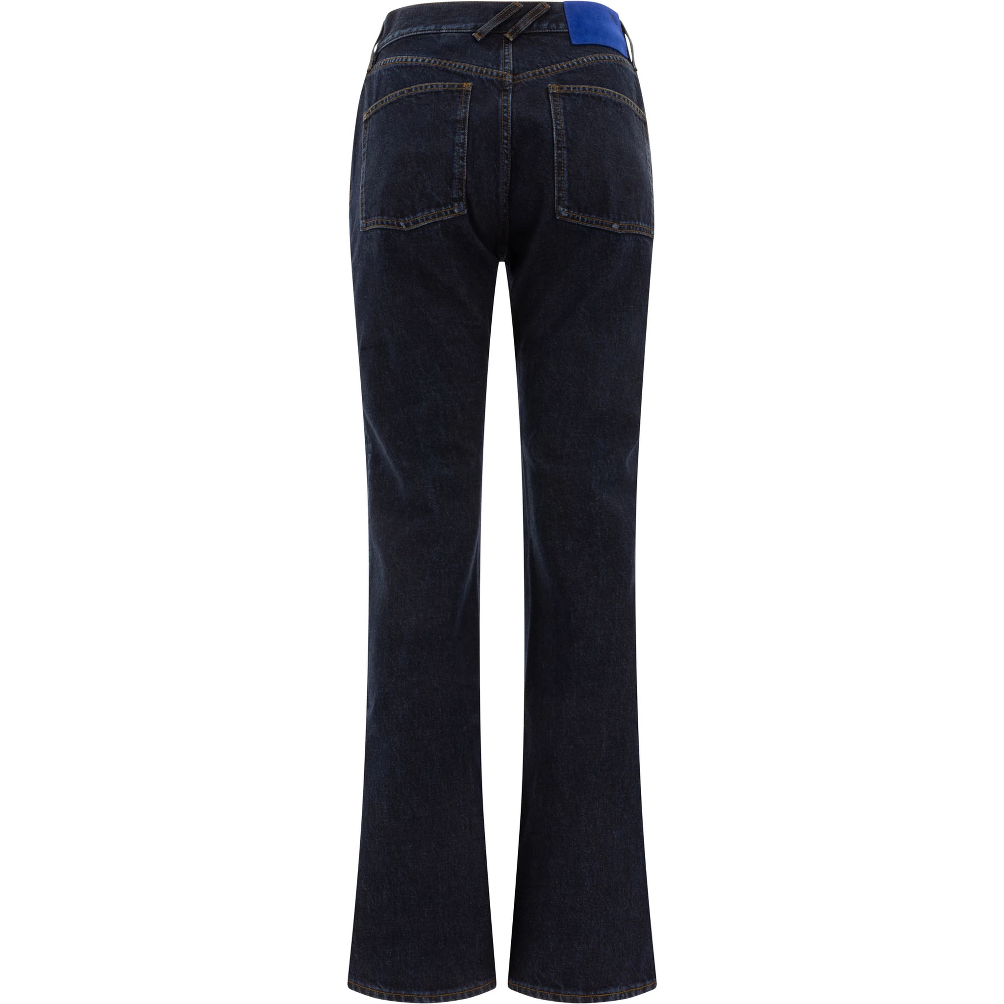 High rise bootcut jeans