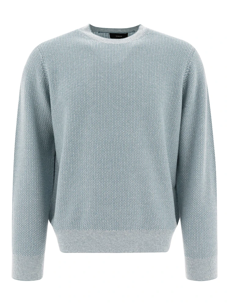 "Geo-Jacquard" sweater