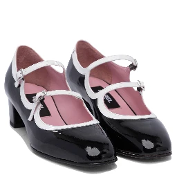 "Bleuet 40mm" décolleté Mary Jane