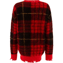 "Tartan Distressed" sweater