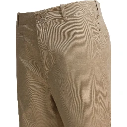 Cotton chino pants