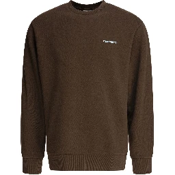 "Script Embroidery" sweatshirt