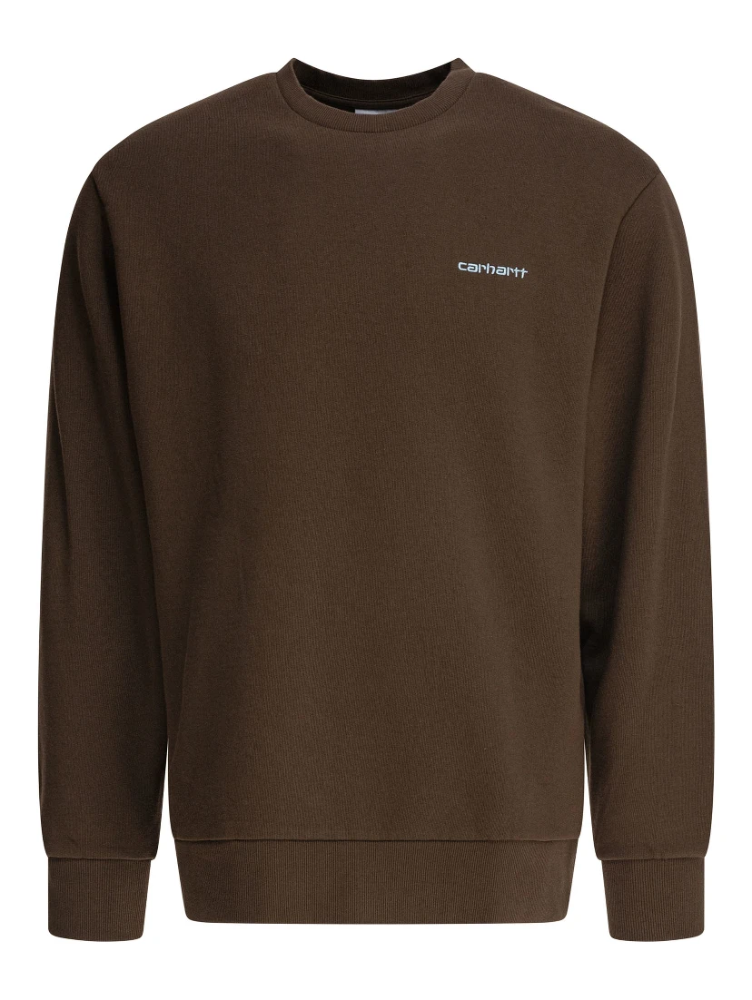 "Script Embroidery" sweatshirt