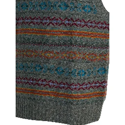 Fair Isle Wool Vest