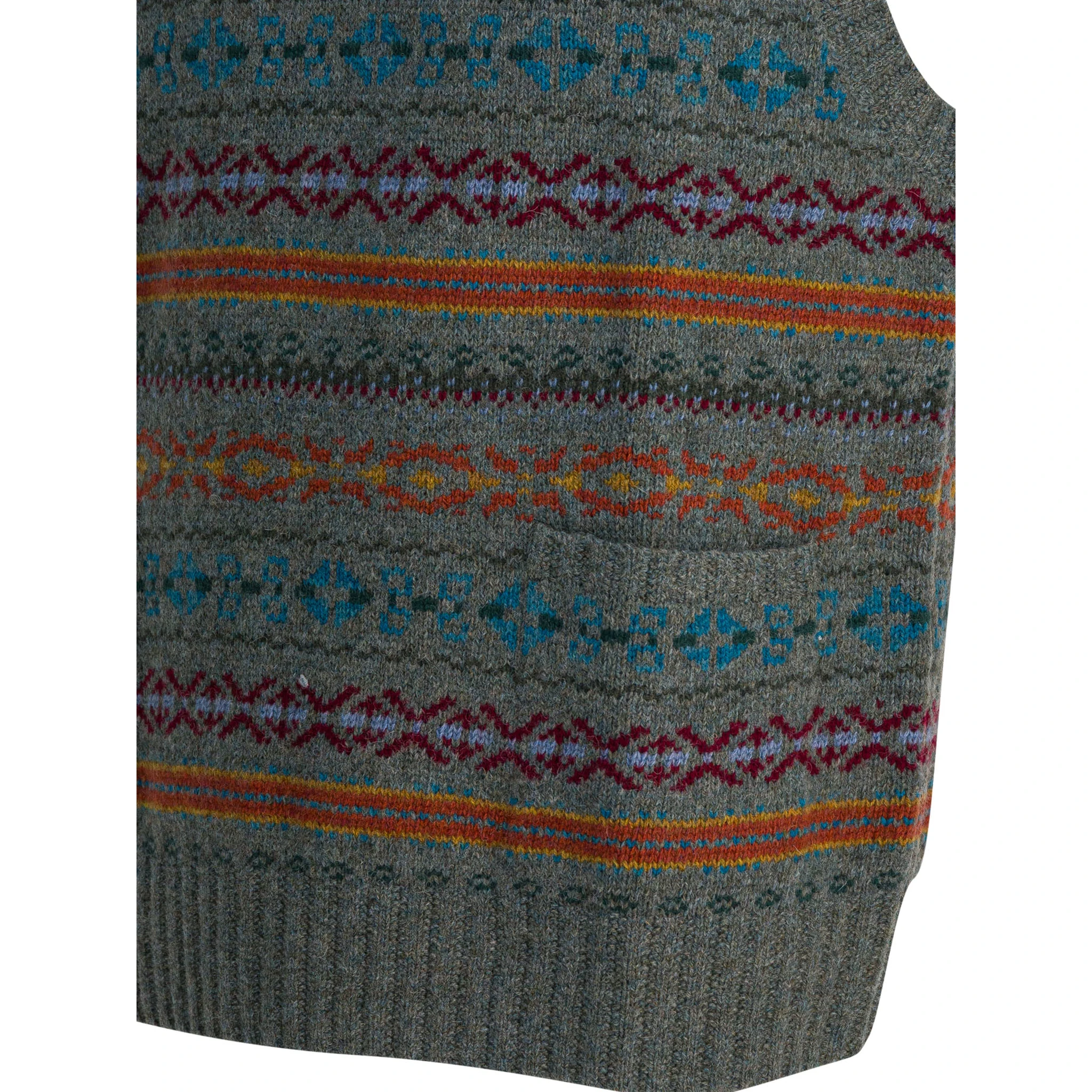 Fair Isle Wool Vest