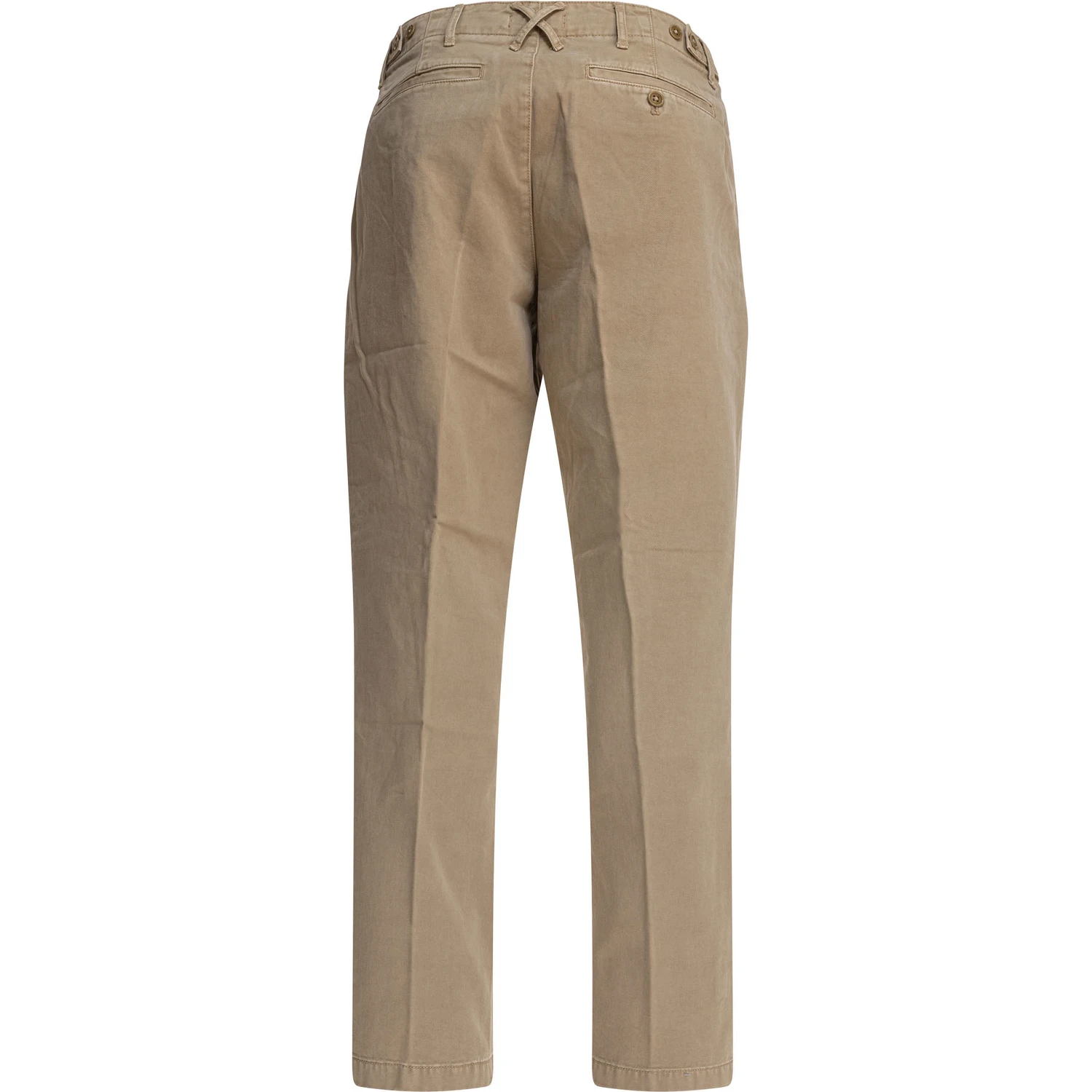 Straight leg trousers