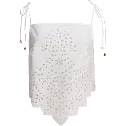 Cotton embroidered top