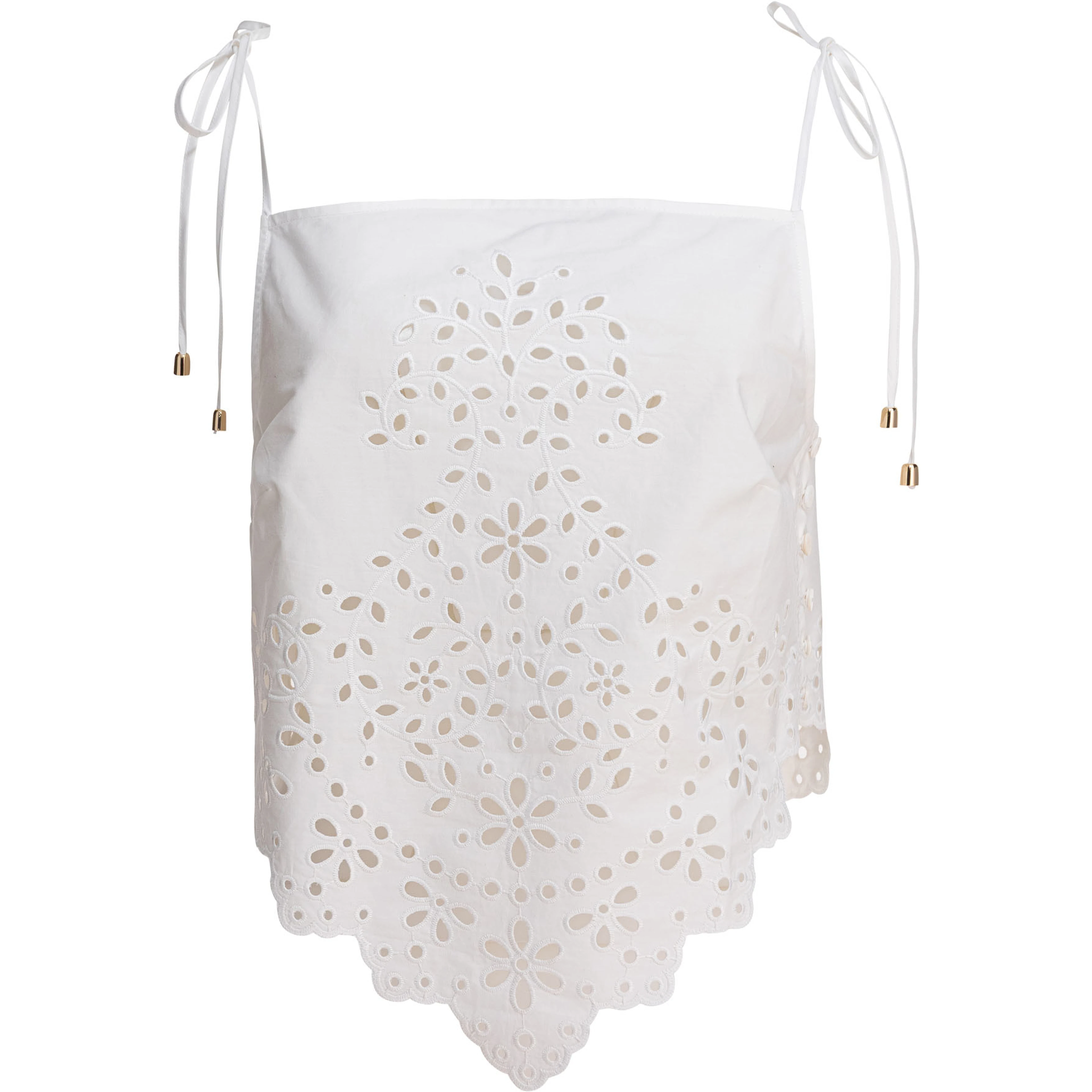 Cotton embroidered top