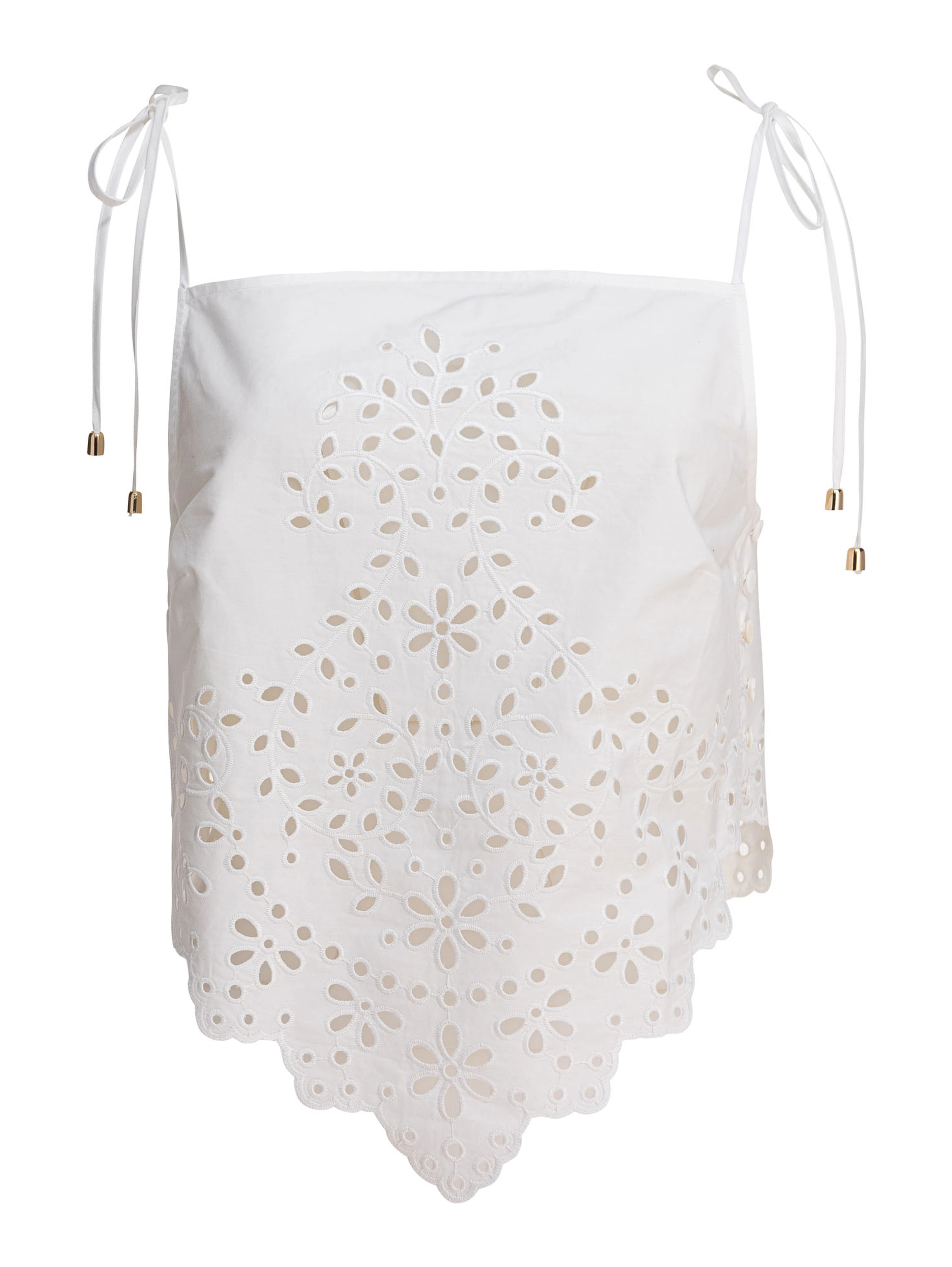 Cotton embroidered top