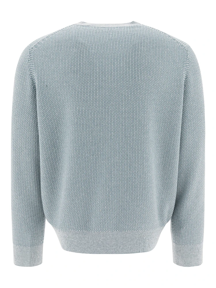 "Geo-Jacquard" sweater alternative