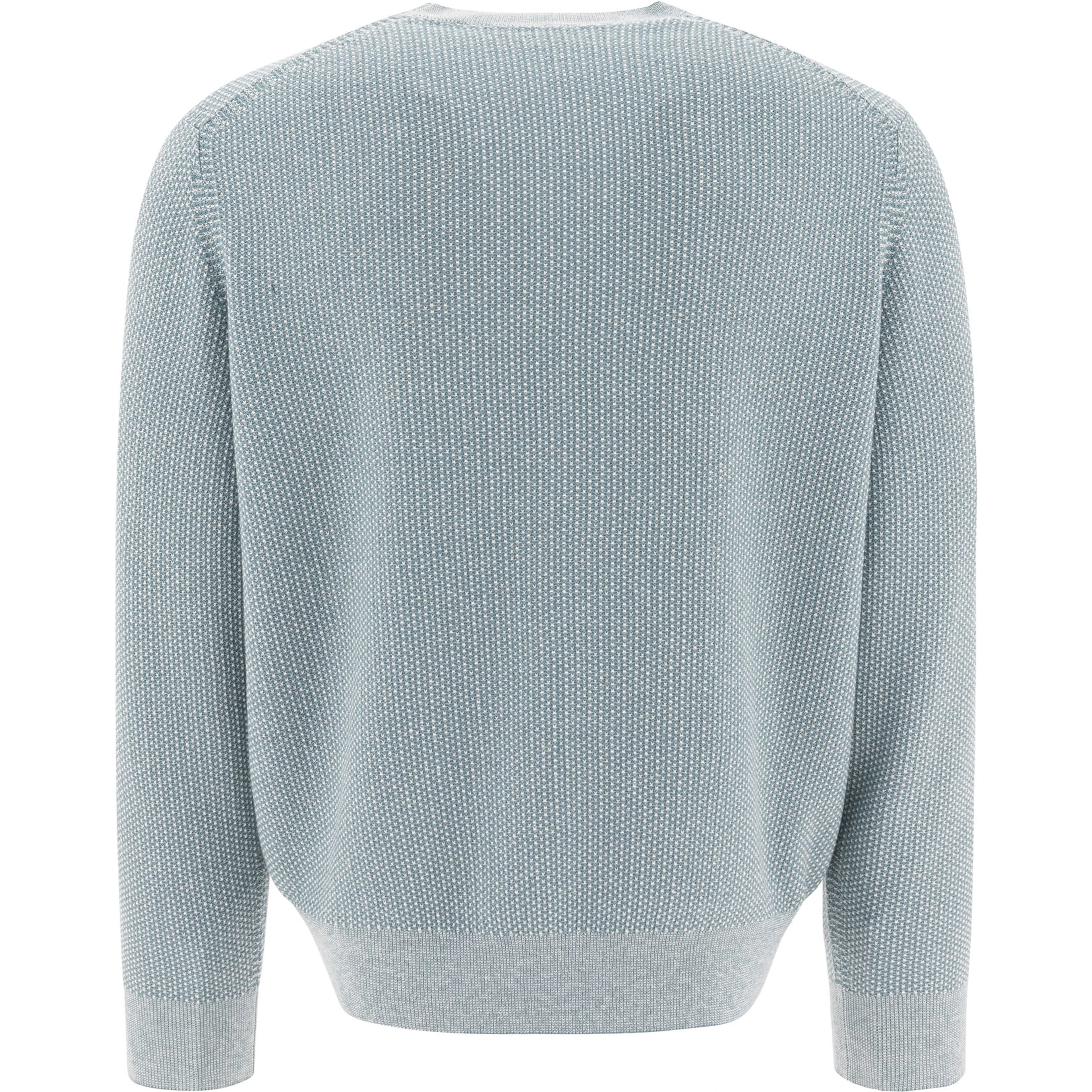 "Geo-Jacquard" sweater